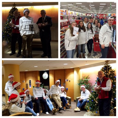 ALC visits Manchester Children's Hospital during Christmas Vacation. 