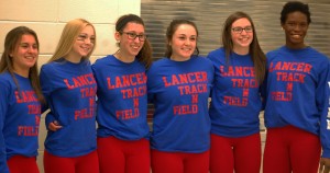 Members Alex Seeley, Andrea Wooldridge, Devyn Enwright, Hunter Langley, Jordan Dufresne, and Yogo Ortiz participated on the team for Girls' Track and Field.
