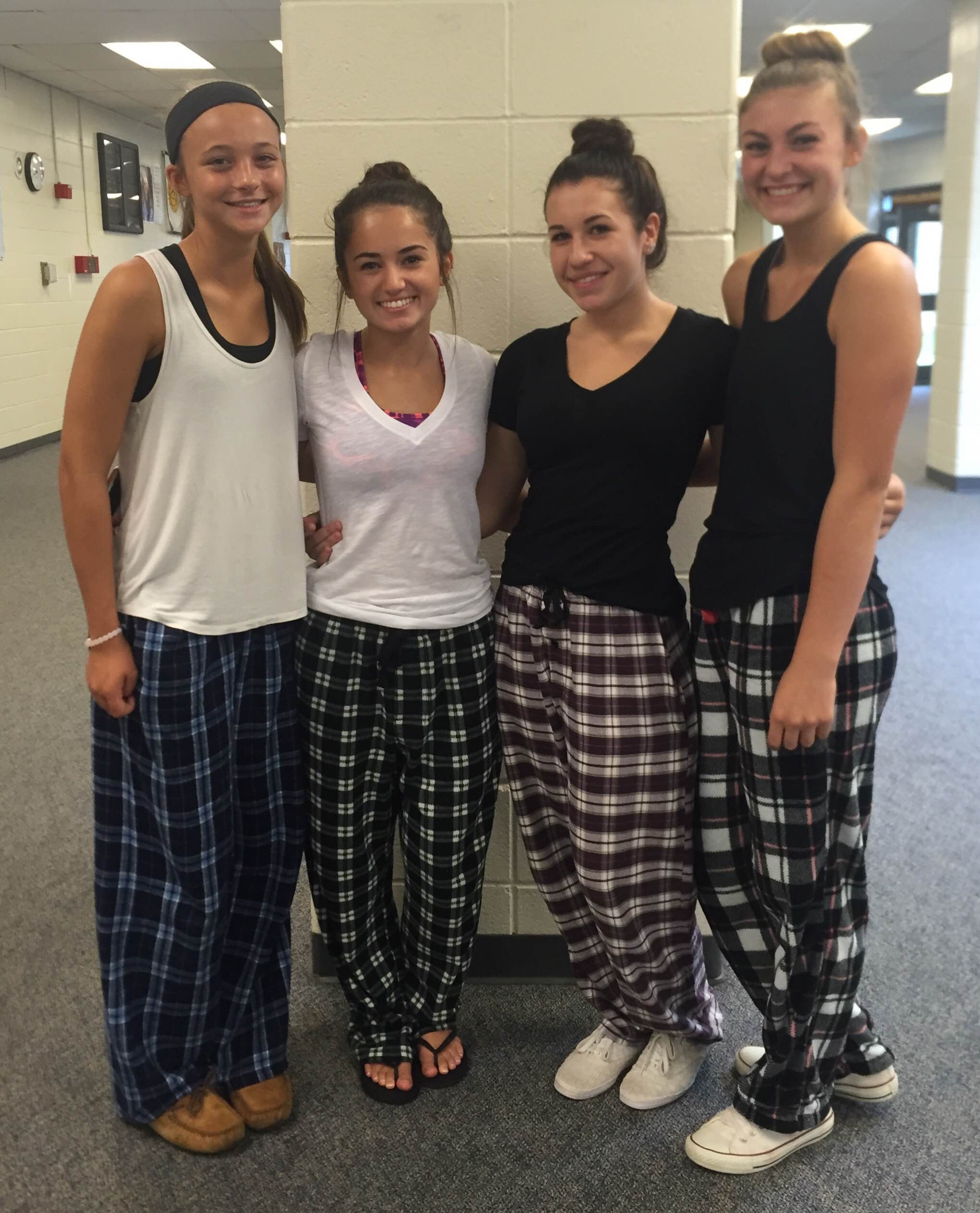 pajama day at highschool