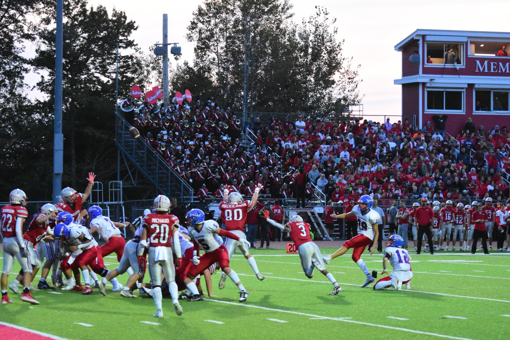 Lancers play Pinkerton during the 2024 Mack Plaque.