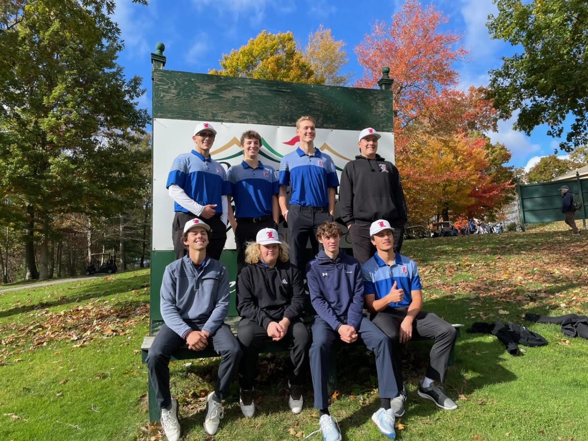 The golf team at the State Tournament (Photo used with permission by Daniel Grant) 