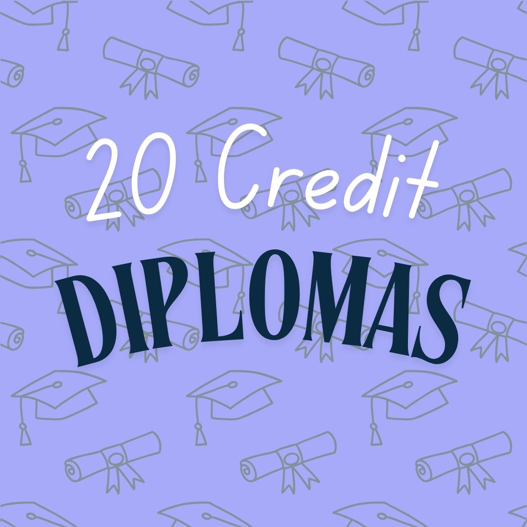 If anyone is interested in the 20 credit diploma program and wants to learn more, please reach out to your counselor with any questions.  