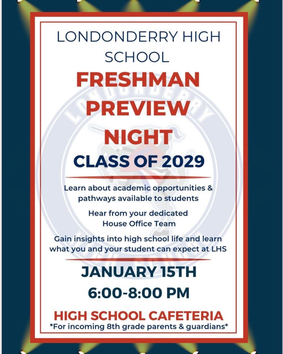 Freshman preview night provides a way for parents and guardians of incoming 8th graders to get to know LHS. 