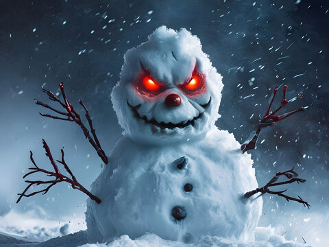 The evil snow plotting to harm the school if not closed